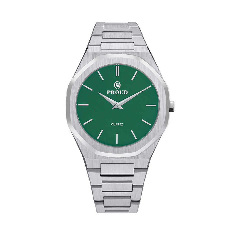ساعة براود أستيل Y21(SM-21024-B)S-Green +علبة