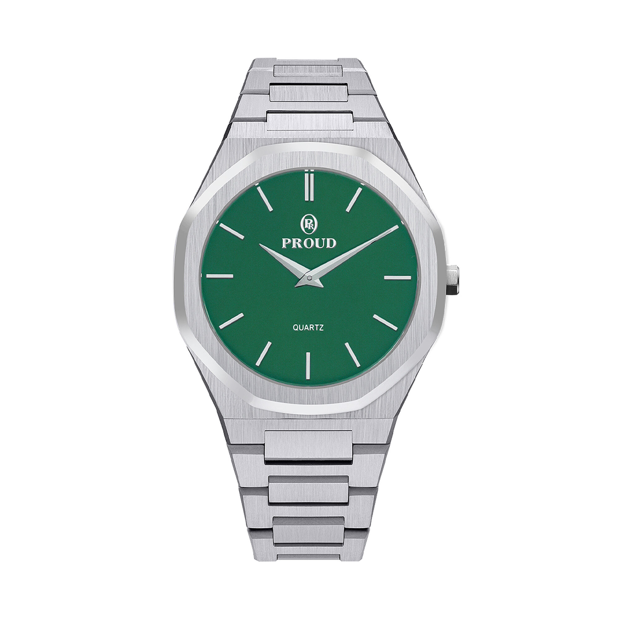Proud Steel Watch Y21 (SM-21024-B) S-Green + Box
