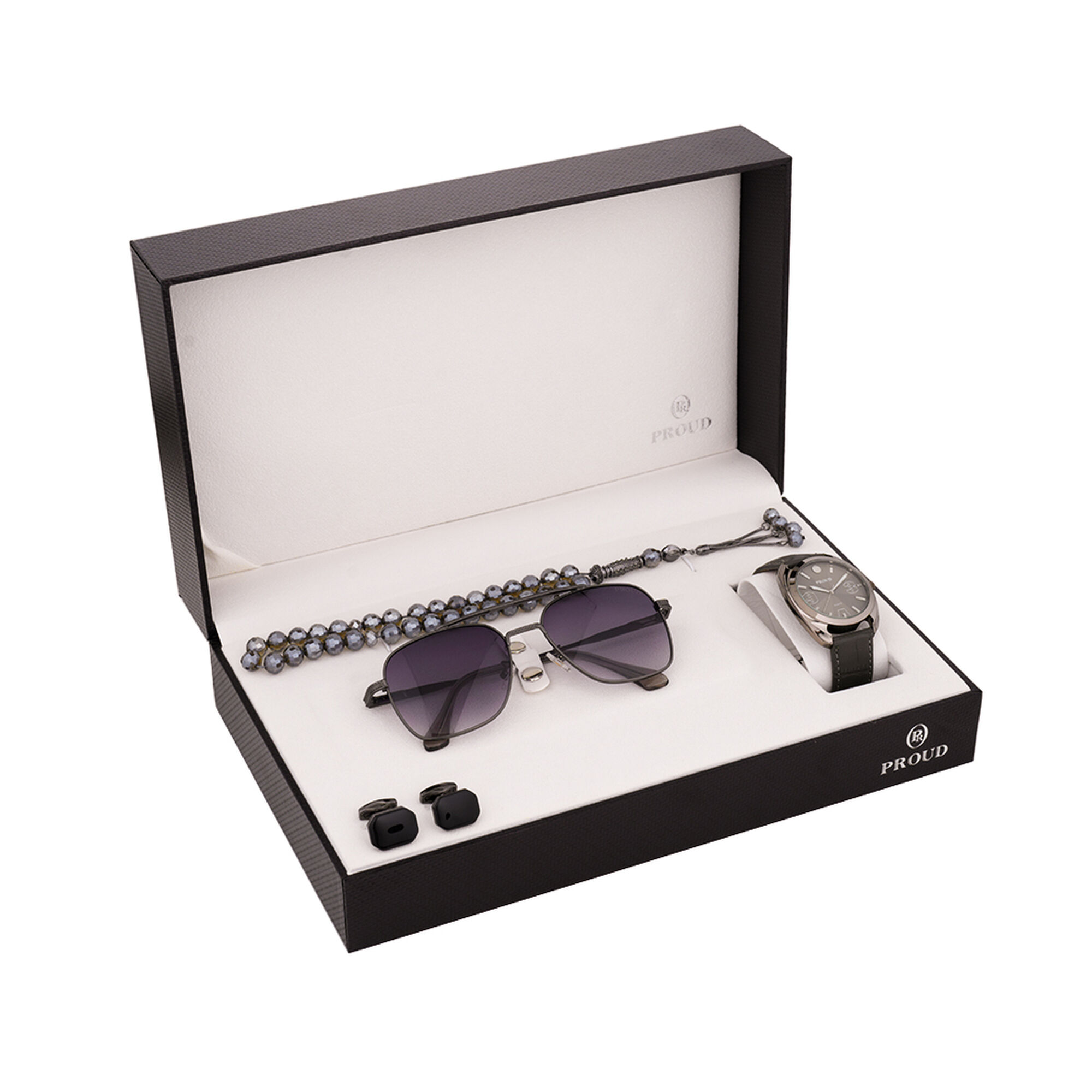 Proud accessories giftset gray 4 pcs.