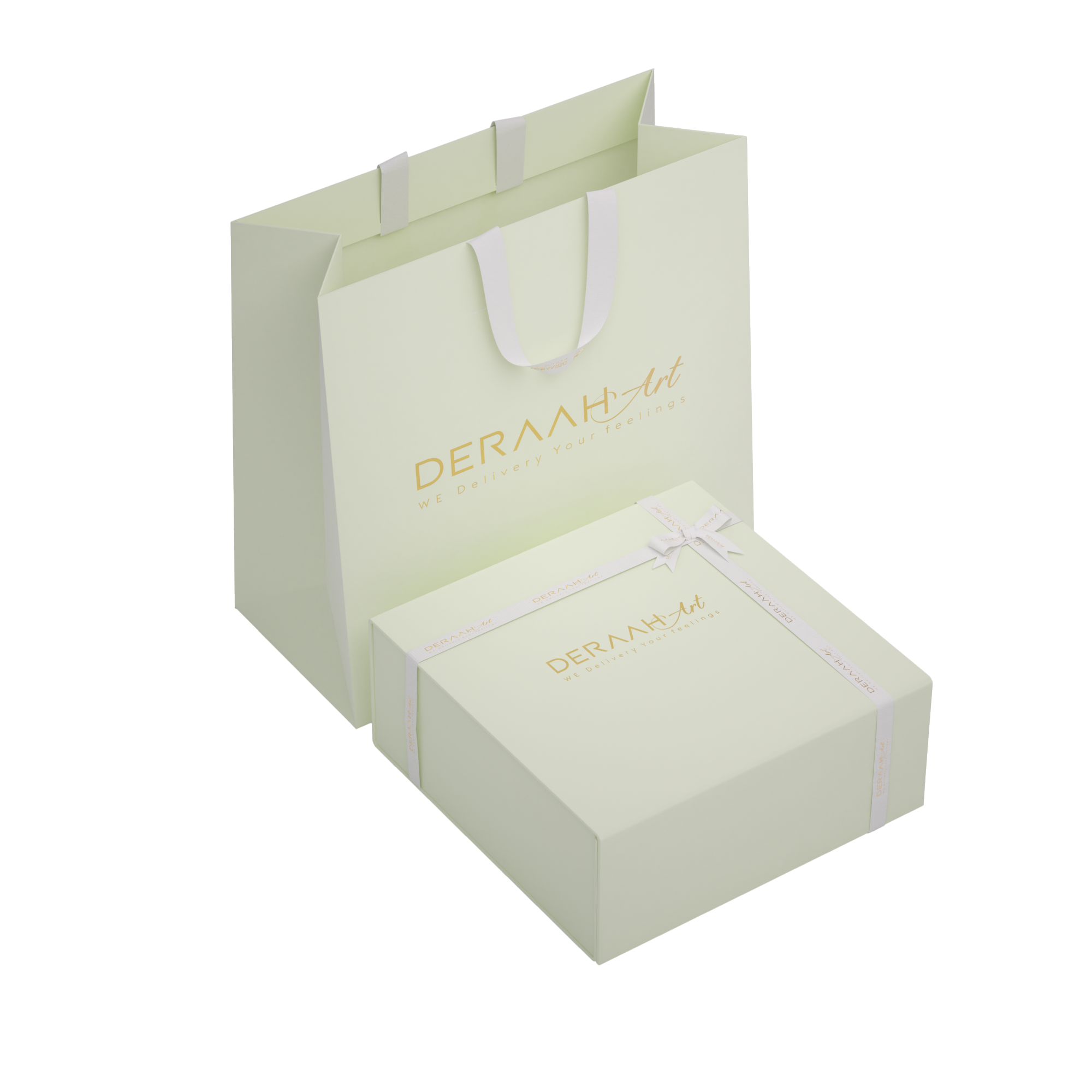 Large art shield packaging set