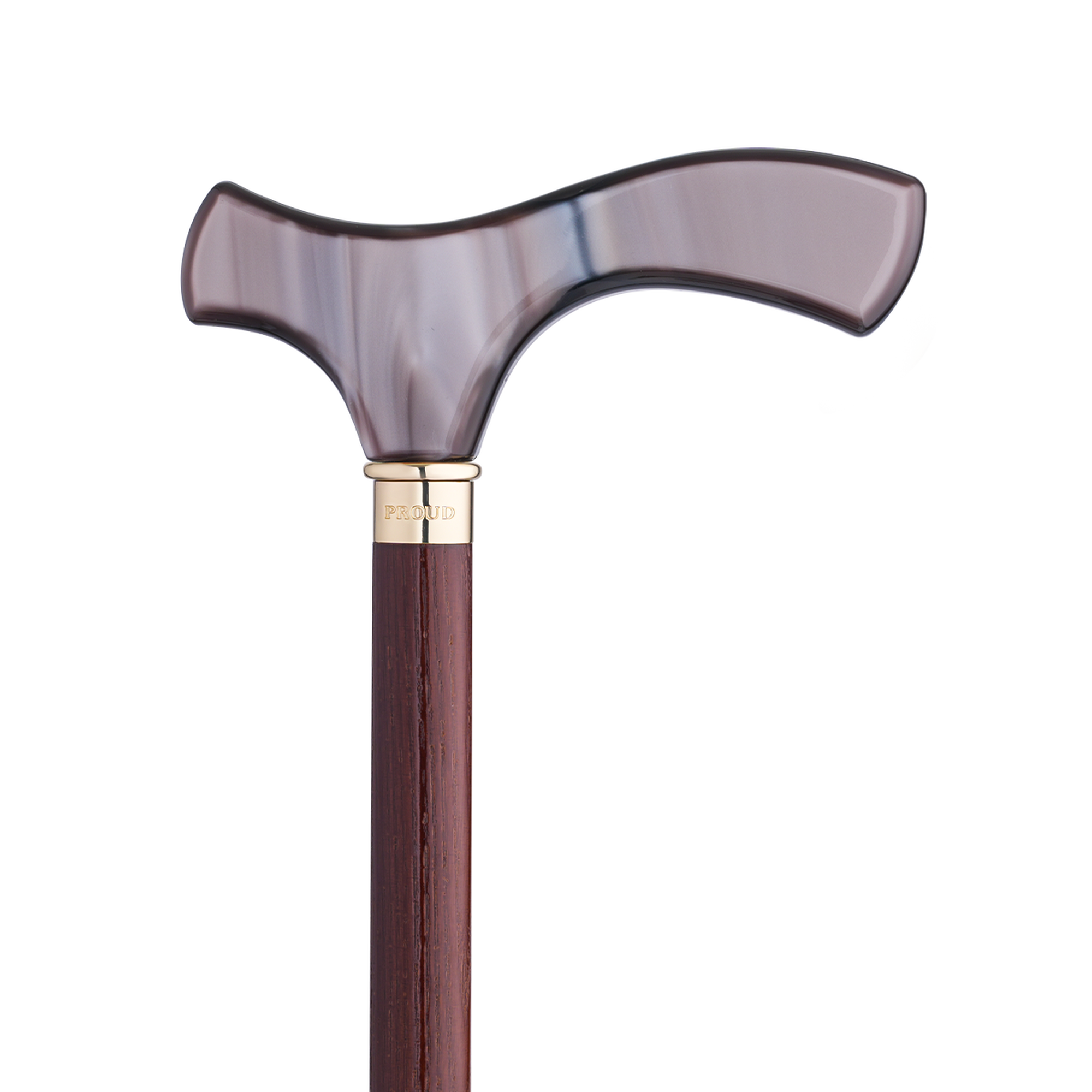 Proud Premium Wood Cane with Acrylic Handle Y24-WKS003