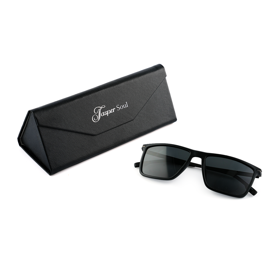 Jasper Soul F2004 C1 Men's Square Polarized Sunglasses
