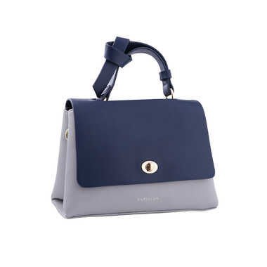 Navy Blue Papillon Handbag &ndash; NOR-83608A