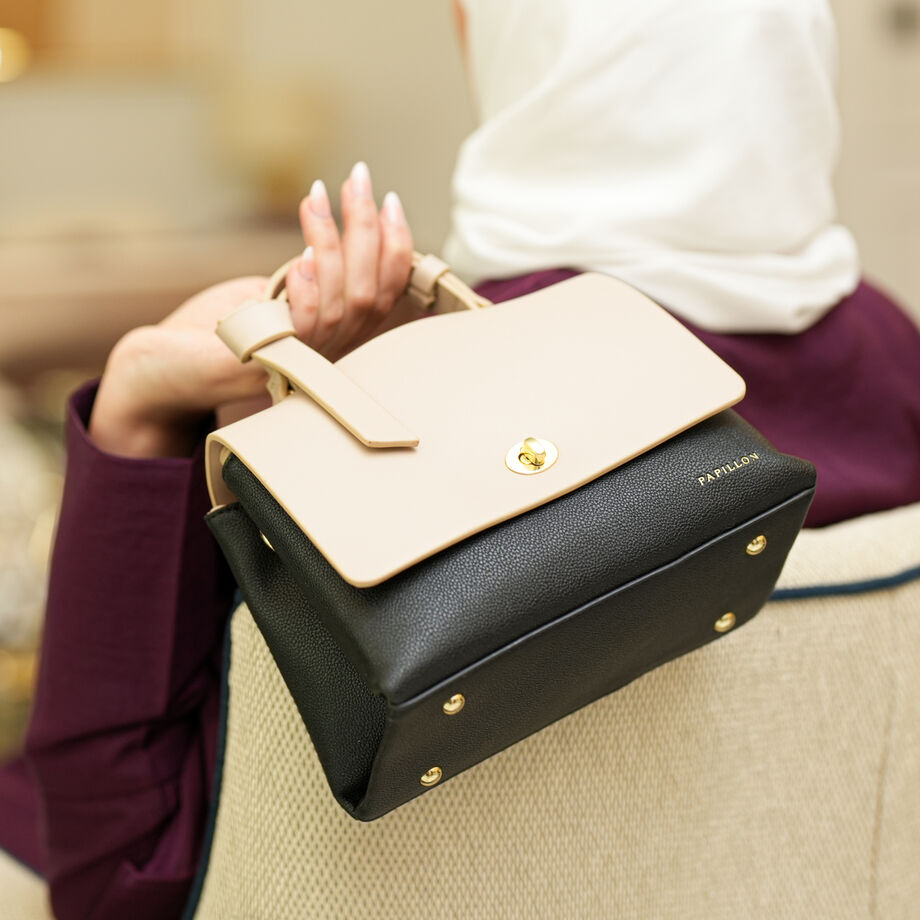 NOR83608A شنطة بابيون نسائي بيج