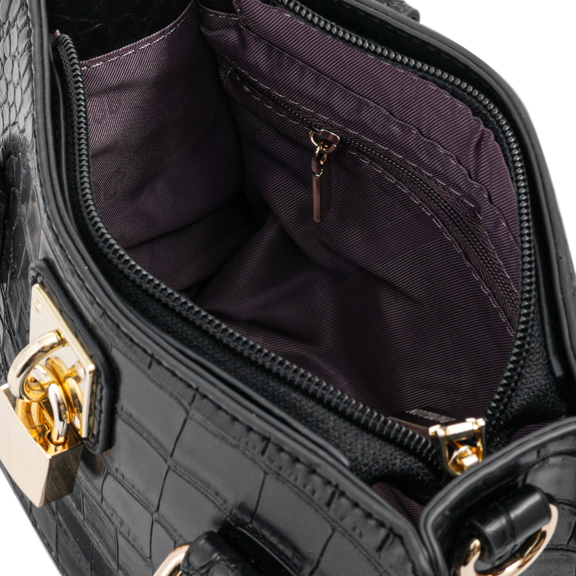 Papillon Handbag Black- Women’s bags - NOR-81274E