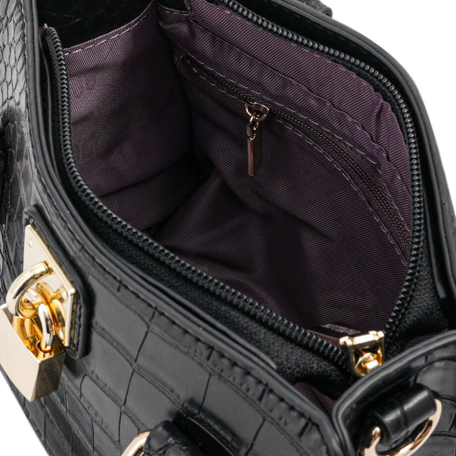 Papillon Handbag Black- Women’s bags - NOR-81274E