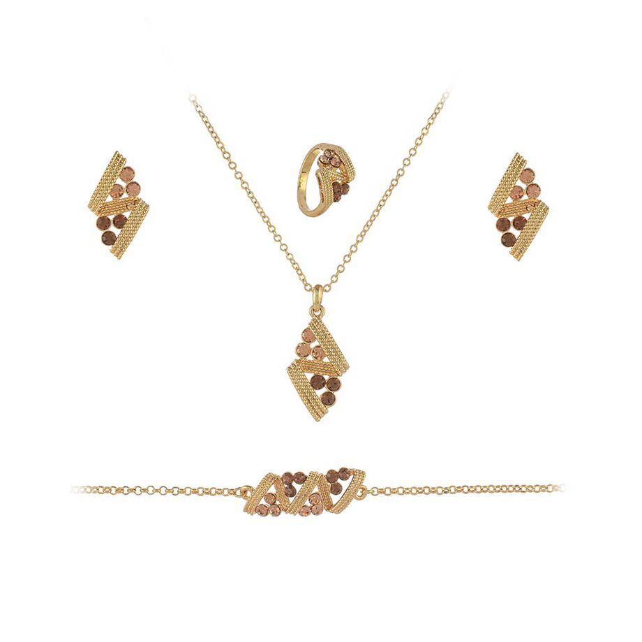 Papillon Accessories Gift Set Gold 4 Pieces