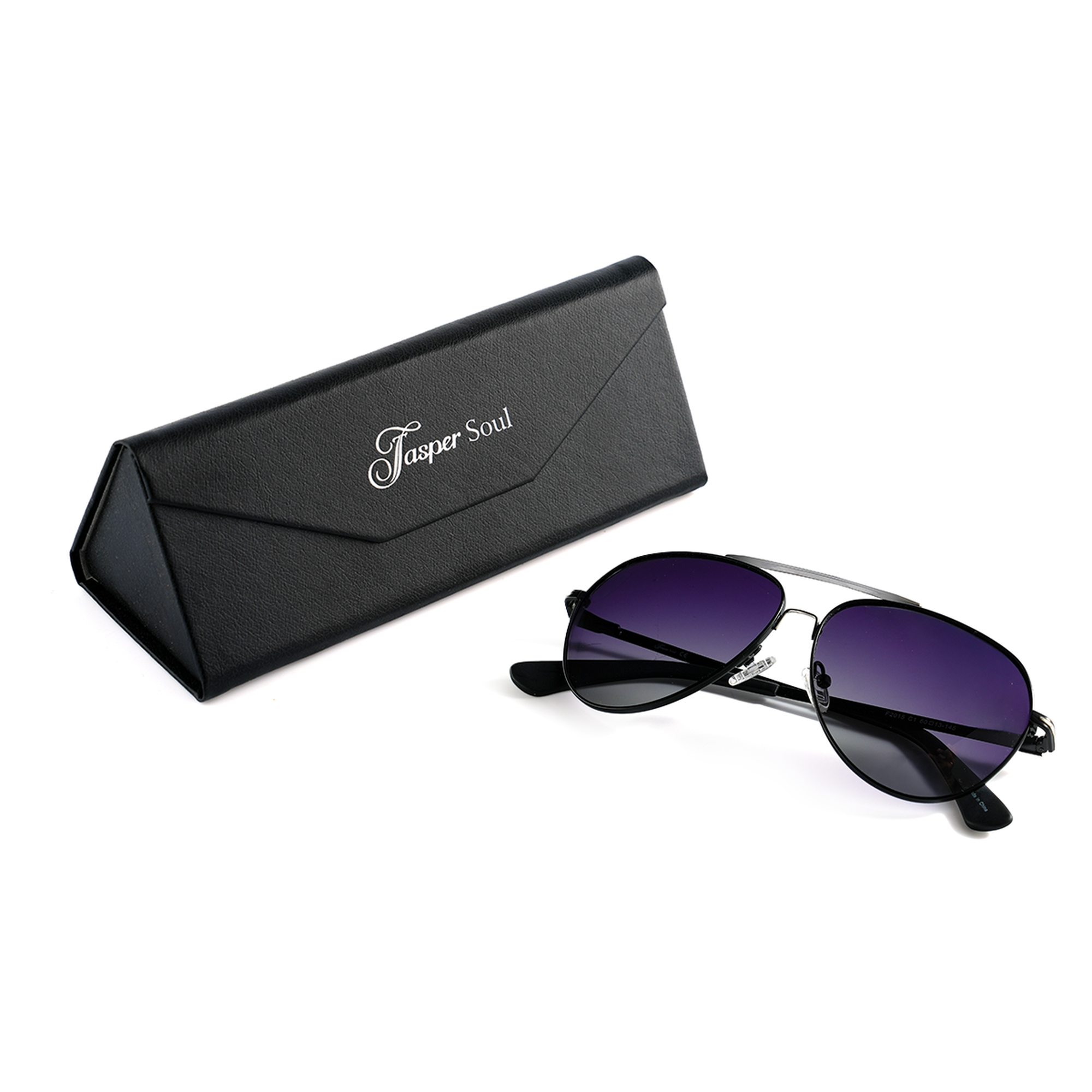 Jasper Soul F2015 C1 Men's Aviator Polarized Sunglasses