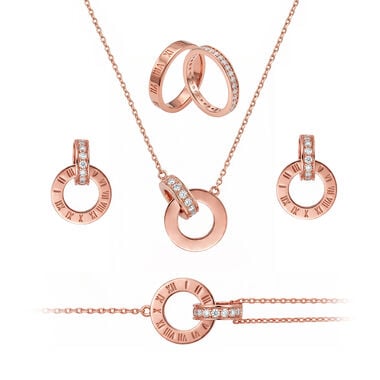 طقم بابيون رباعي B-S04925-RG