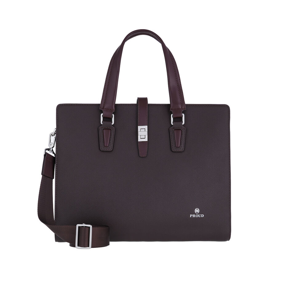 Proud Men's Laptop Bag Dark Brown PR230605-B