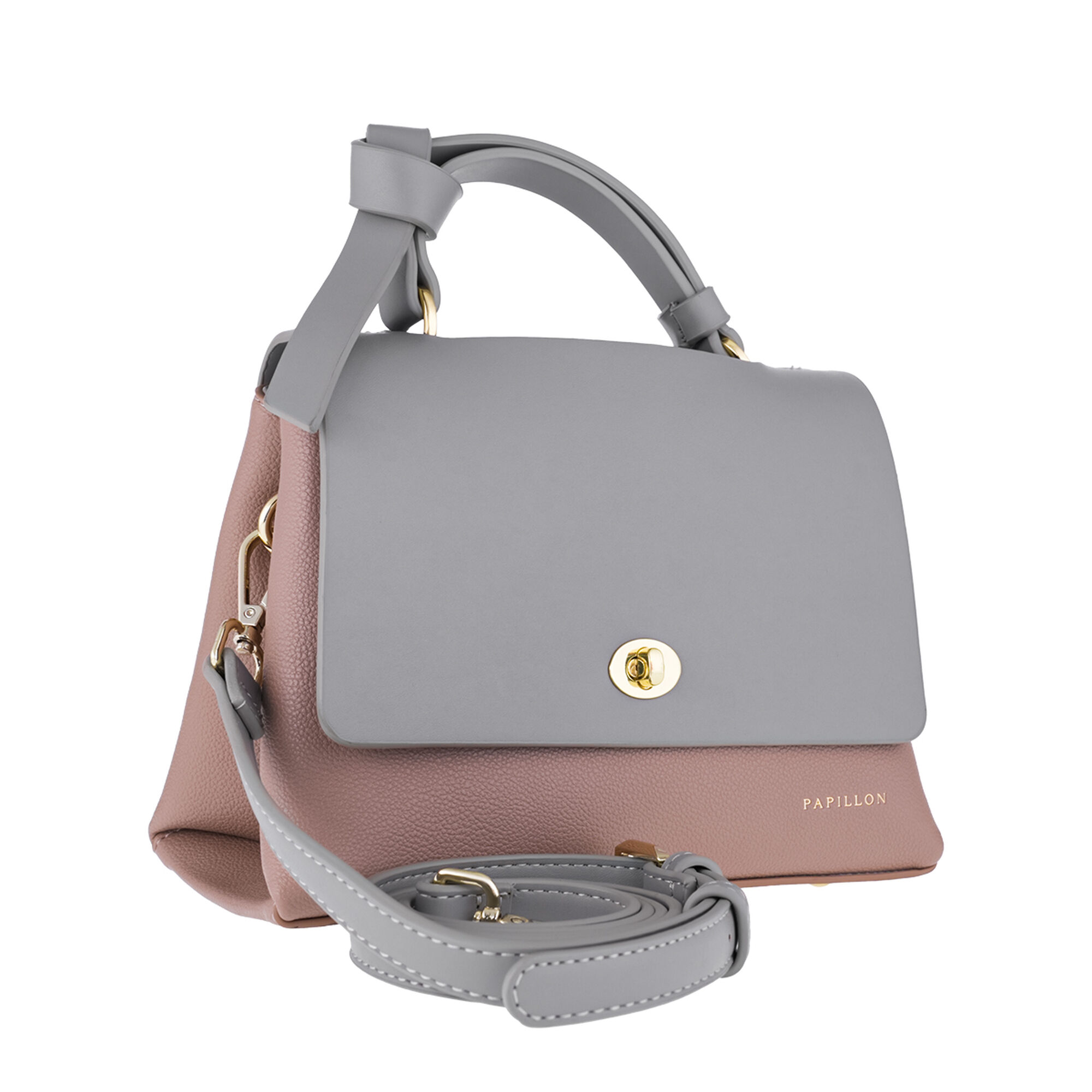 Papillon Women's Gray Handbag &ndash; NOR83608A