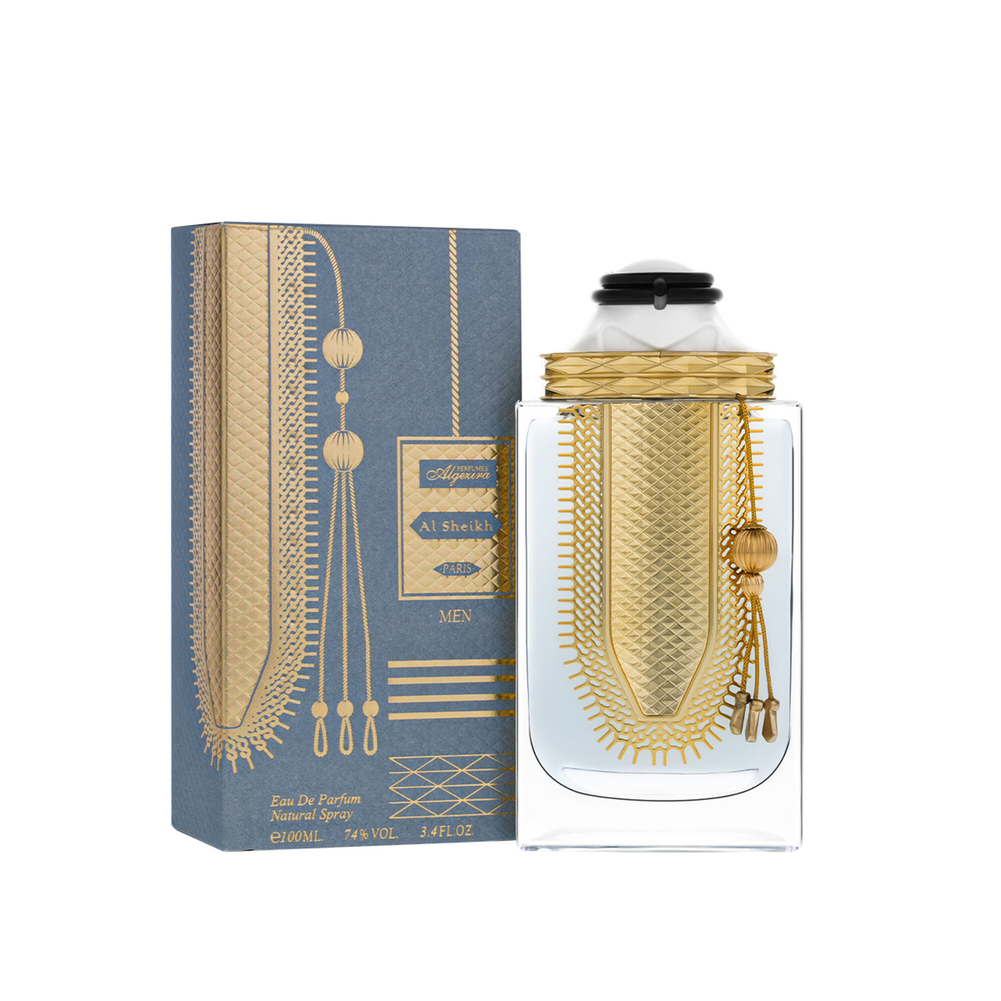 عطر الشيخ رمادي رجالي 100 مل