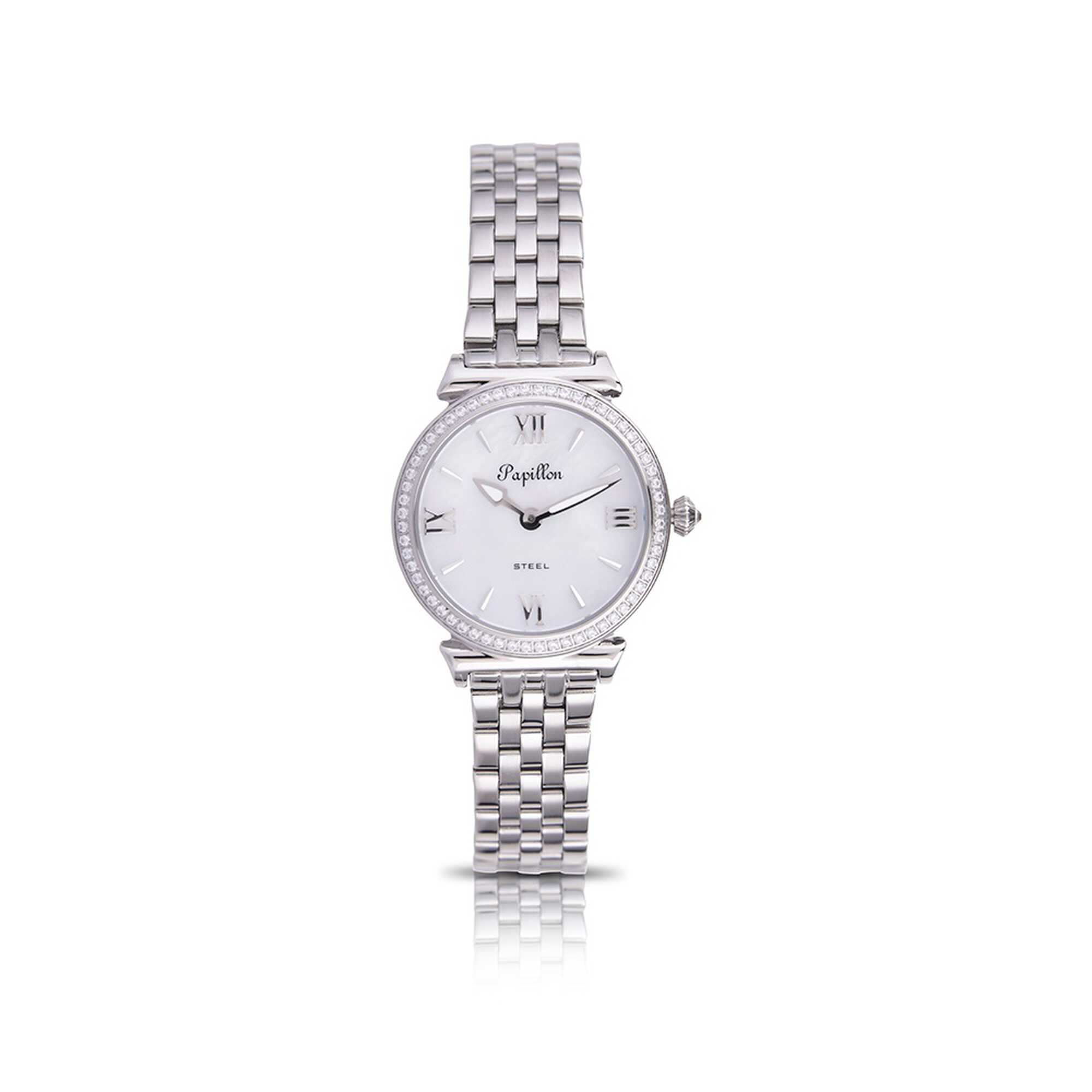 Steel PAPILLON Watch Silver