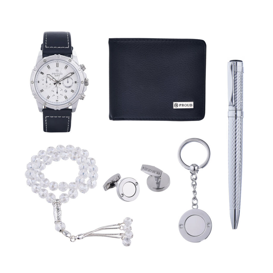 Proud accessories giftset silver 6 pcs.