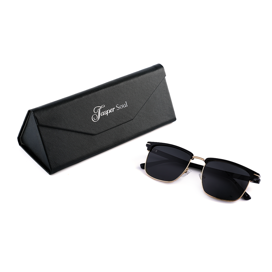 Jasper Soul F2006 C1 Men's Square Polarized Sunglasses