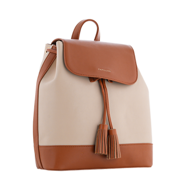 Camel and Beige PAPILLONBackpack JS2209-2-M