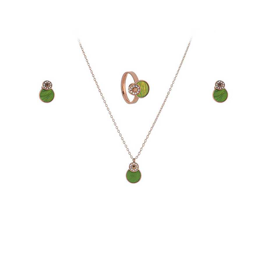 Papillon Accessories Gift Set Rose Gold 3 Pieces