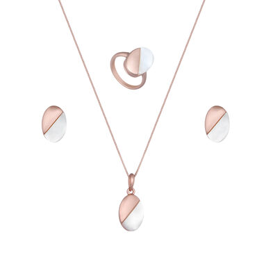 Papillon Accessories Gift Set Rose Gold 3 Pieces
