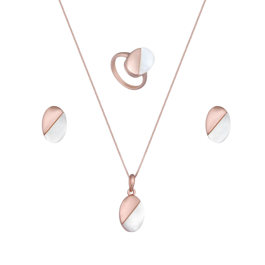 Papillon Accessories Gift Set Rose Gold 3 Pieces