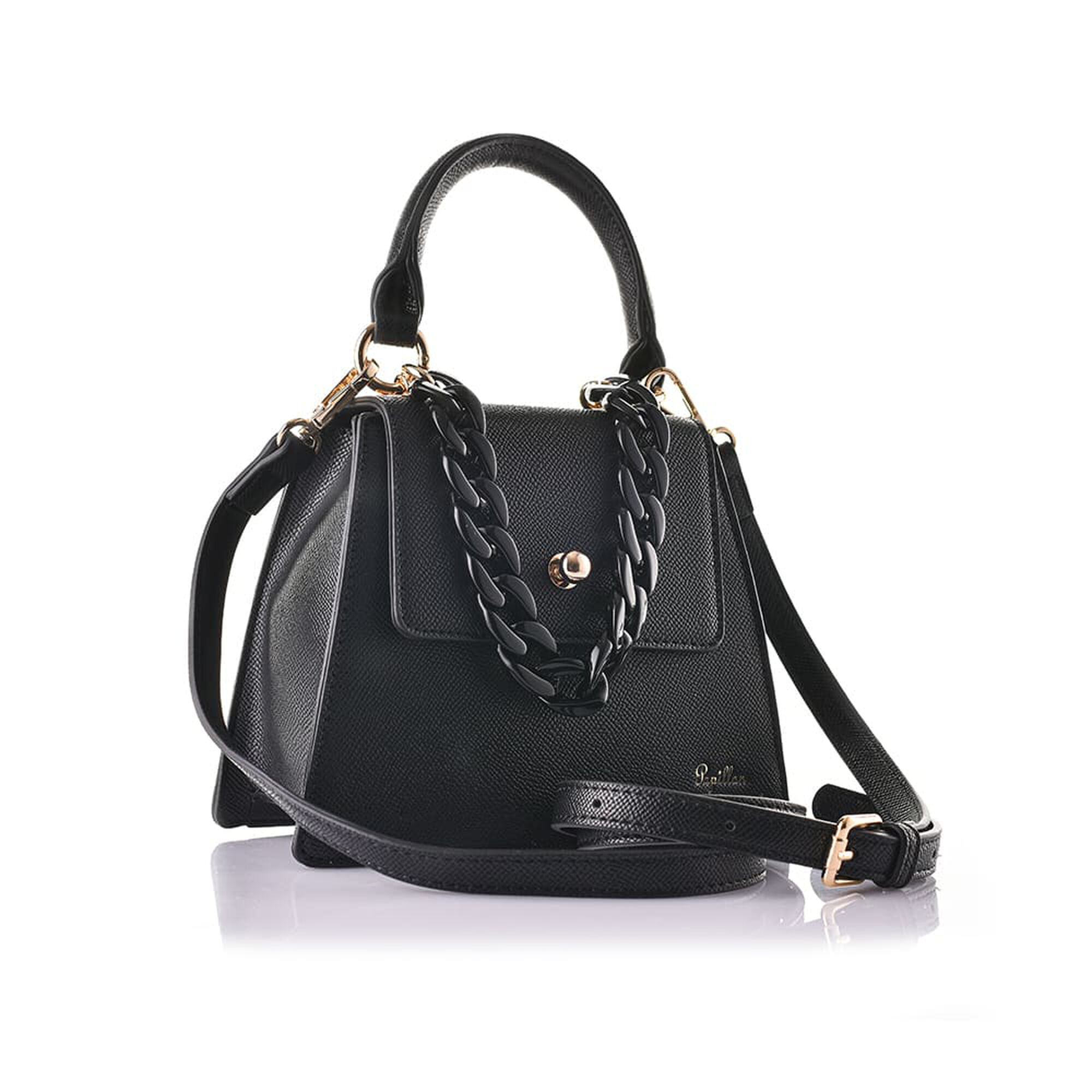 Papillon Handbag Black- Women&rsquo;s bags - BRL-FY-19410