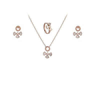 Papillon Accessories Gift Set Rose Gold 3 Pieces