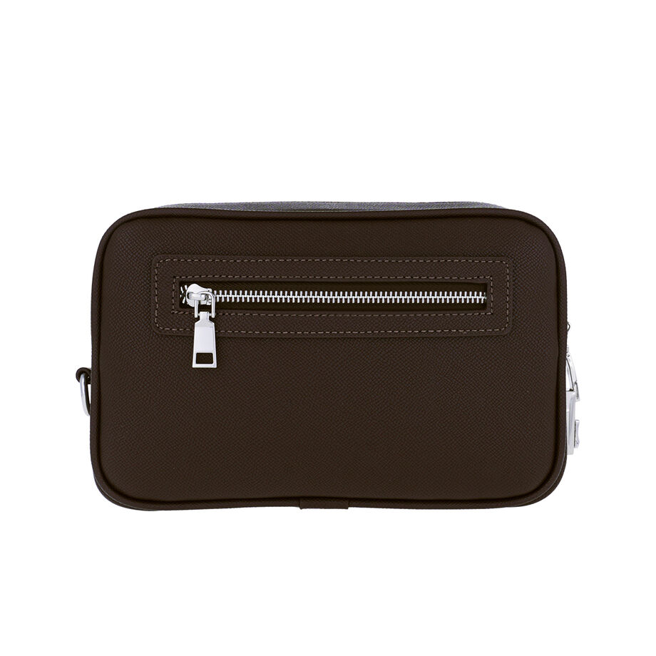 Proud Dark Brown Men's Handbag L23050911-B
