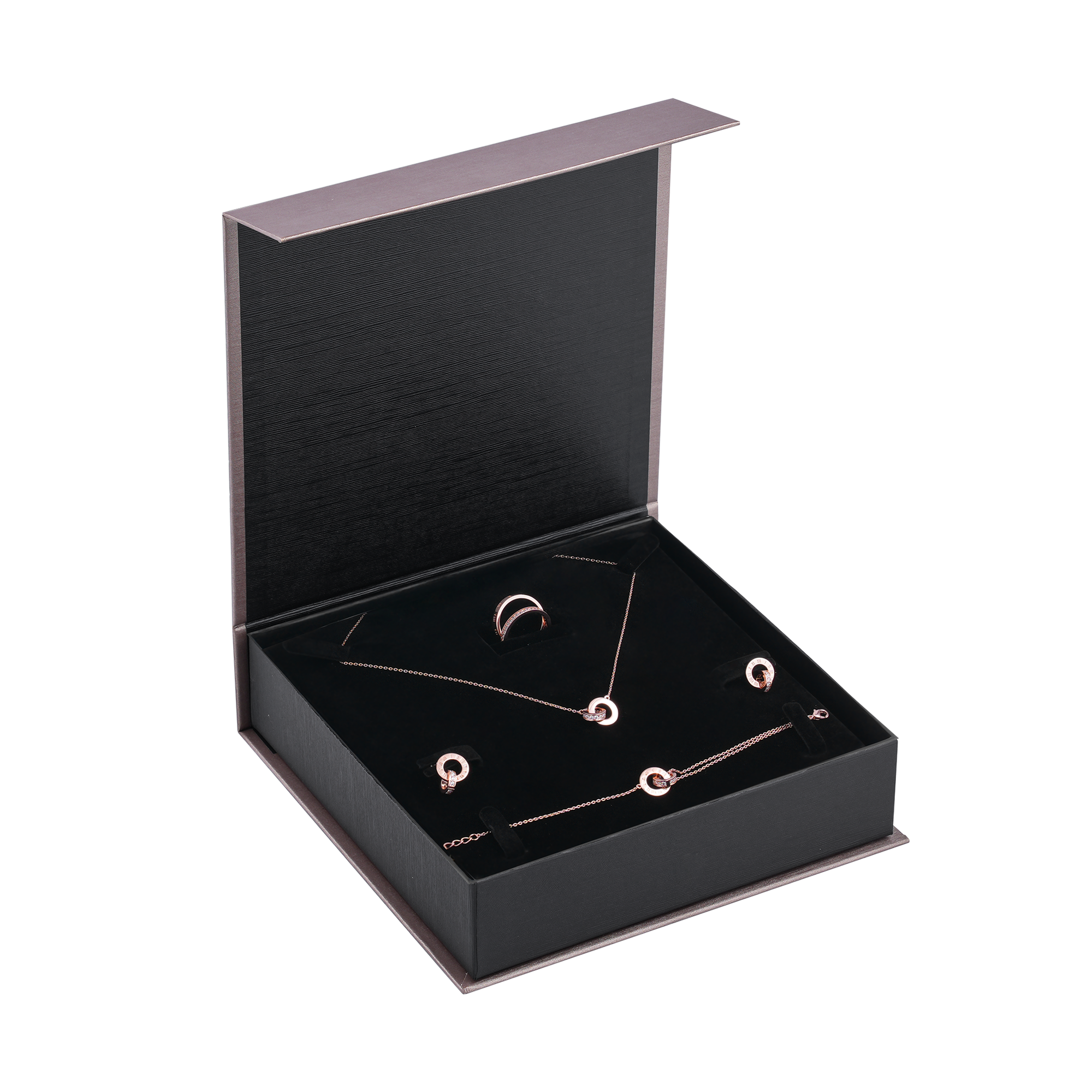 طقم بابيون رباعي B-S04925-RG