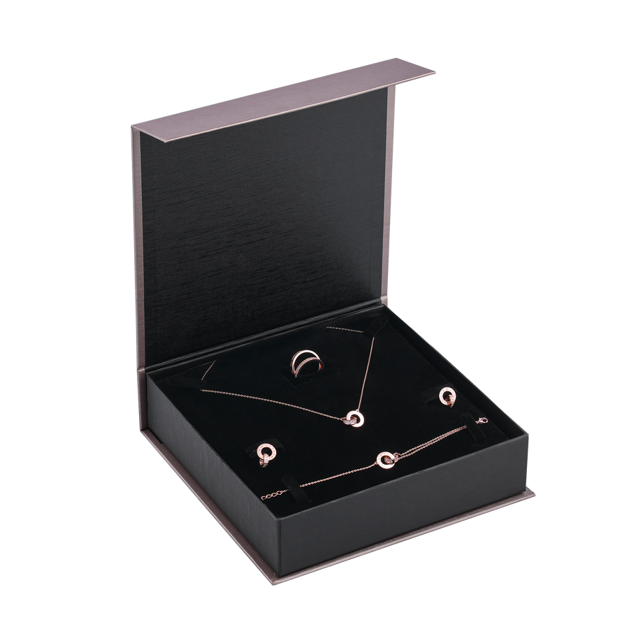 طقم بابيون رباعي B-S04925-RG