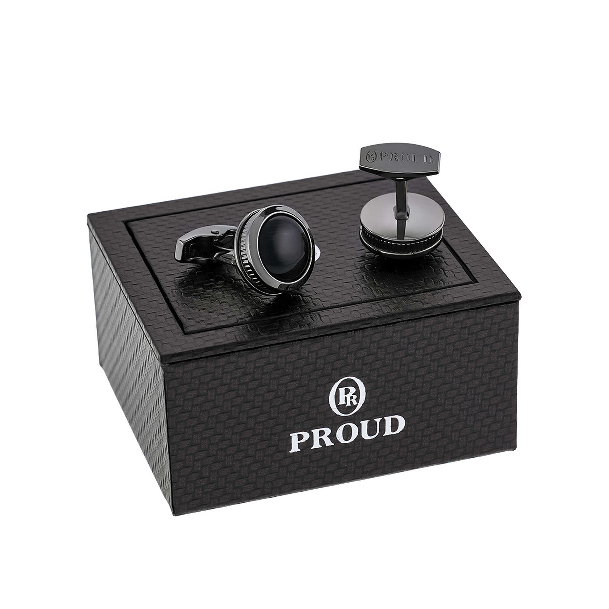 Proud Gray Cufflinks