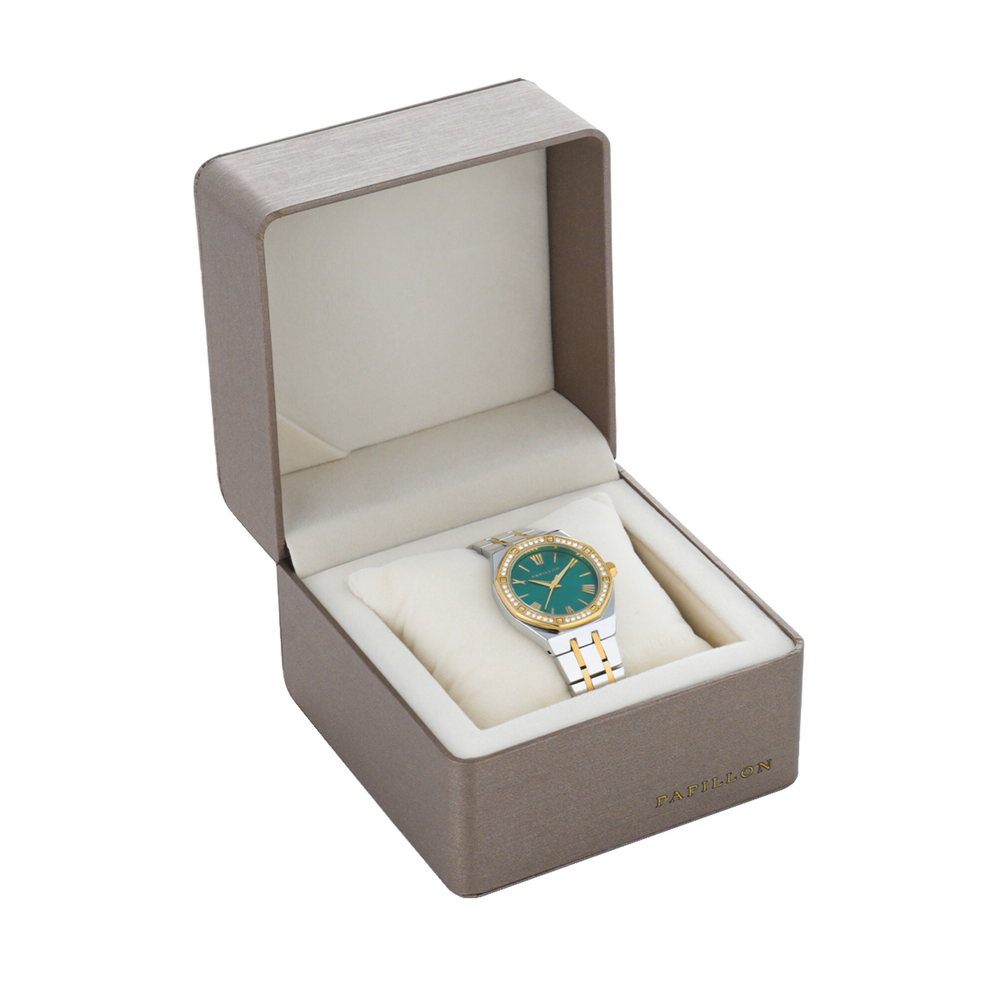 Papillon Watch BG (S19609S-05-E)SGgr + Box