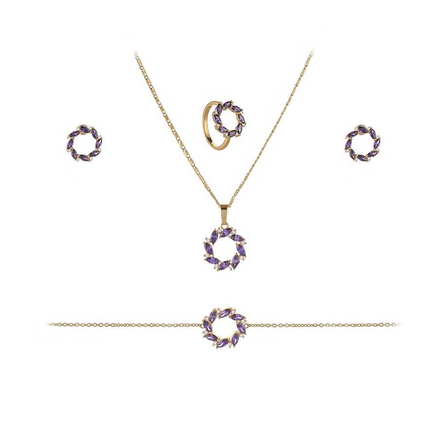 Papillon Accessories Gift Set Gold 4 Pieces Papillon Accessories Gift Set Gold 4 Pieces