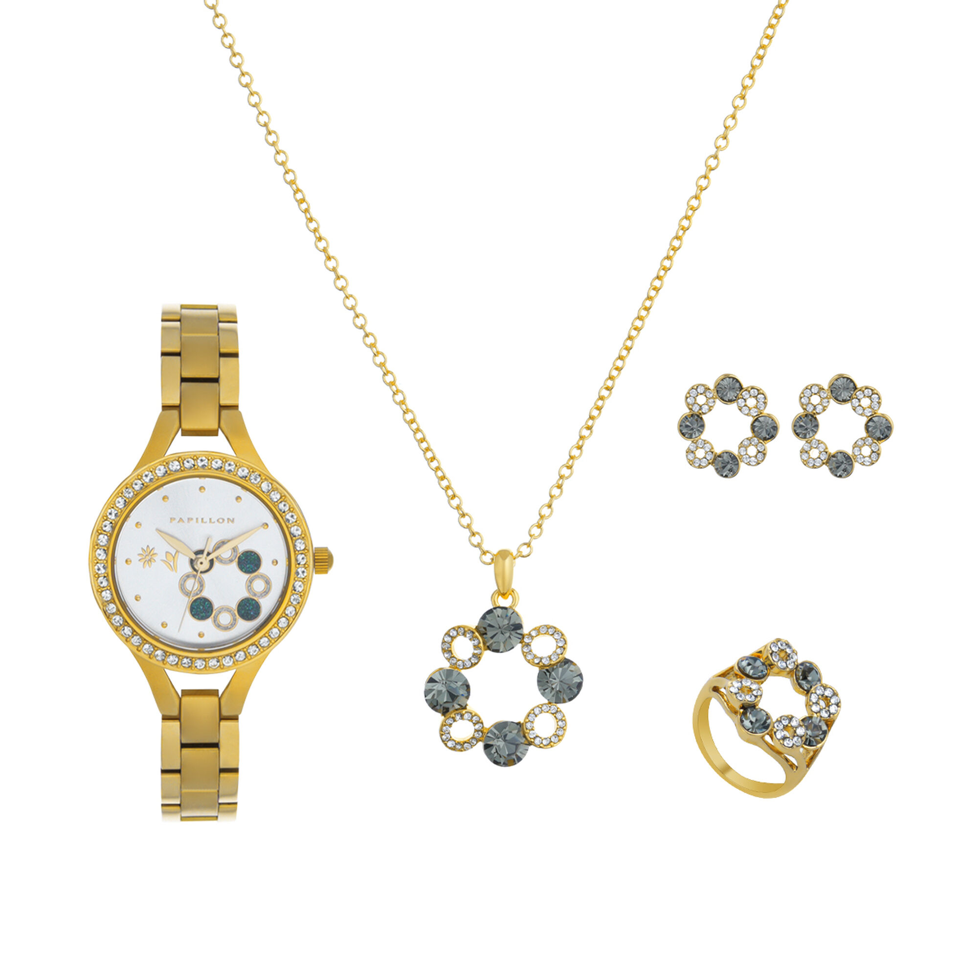 Bow Trio Set + Watch (S22473S-01-B) G