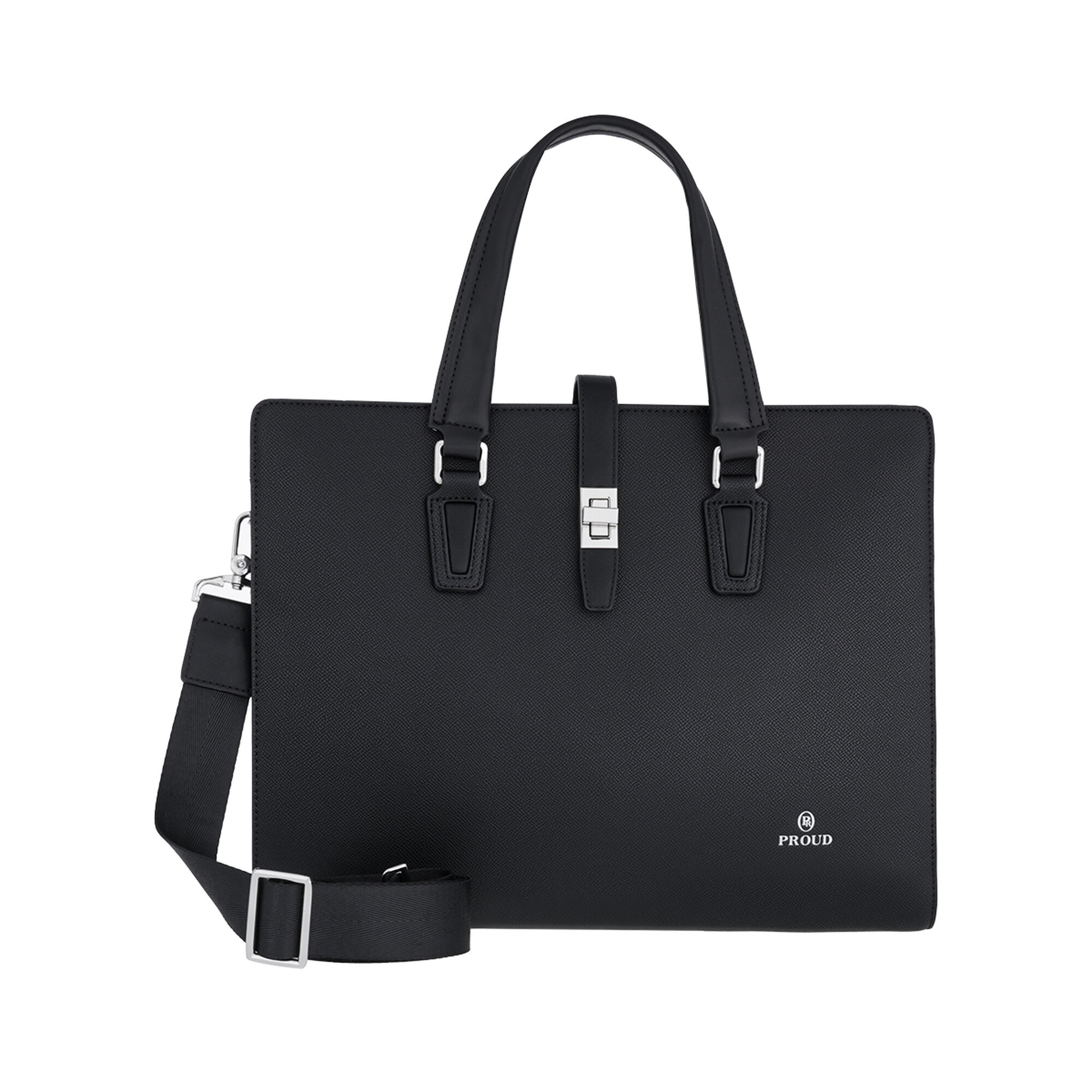 Proud Black Men's Laptop Bag PR230605-A