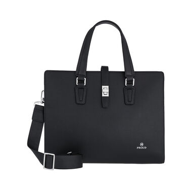 Proud Black Men's Laptop Bag PR230605-A