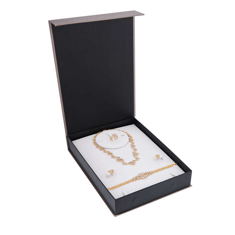 Papillon Accessories Gift Set Gold 4 Pieces