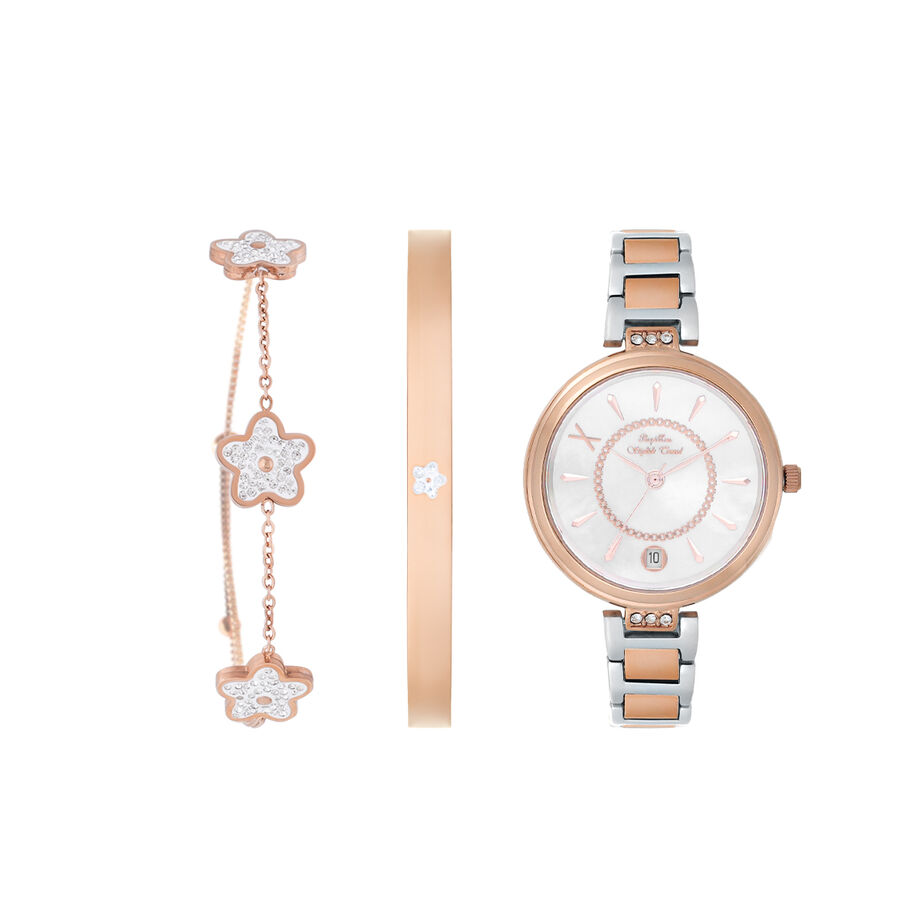 Bracelet set with Papillon watch HK6 (1861L-B) RGW