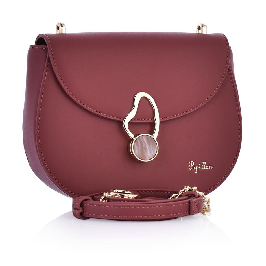 Papillon Crossbody bag Dark Red- Women’s bags - NOR-20191011