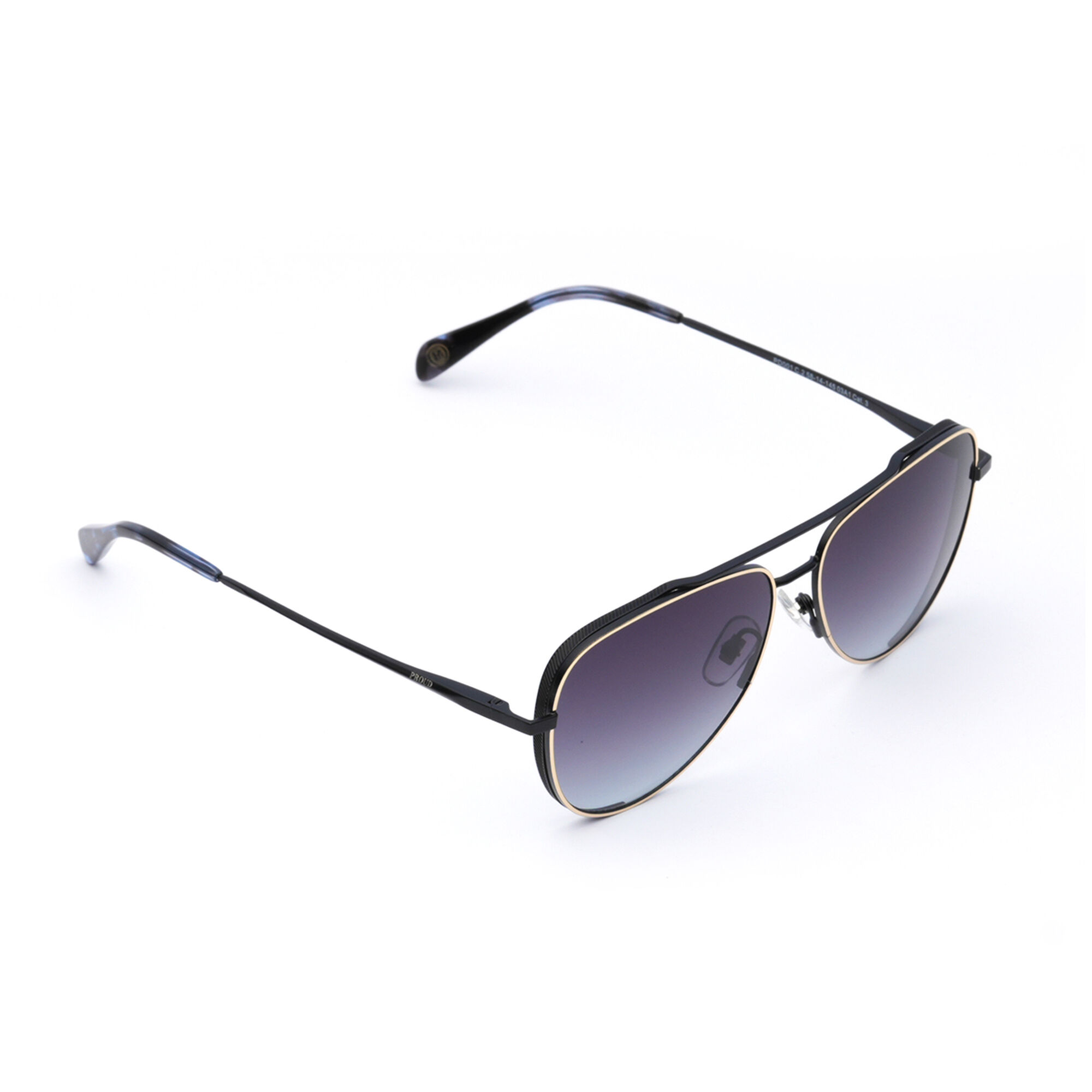 Proud Men's Sunglasses PD001 C.2 58-14 + Box