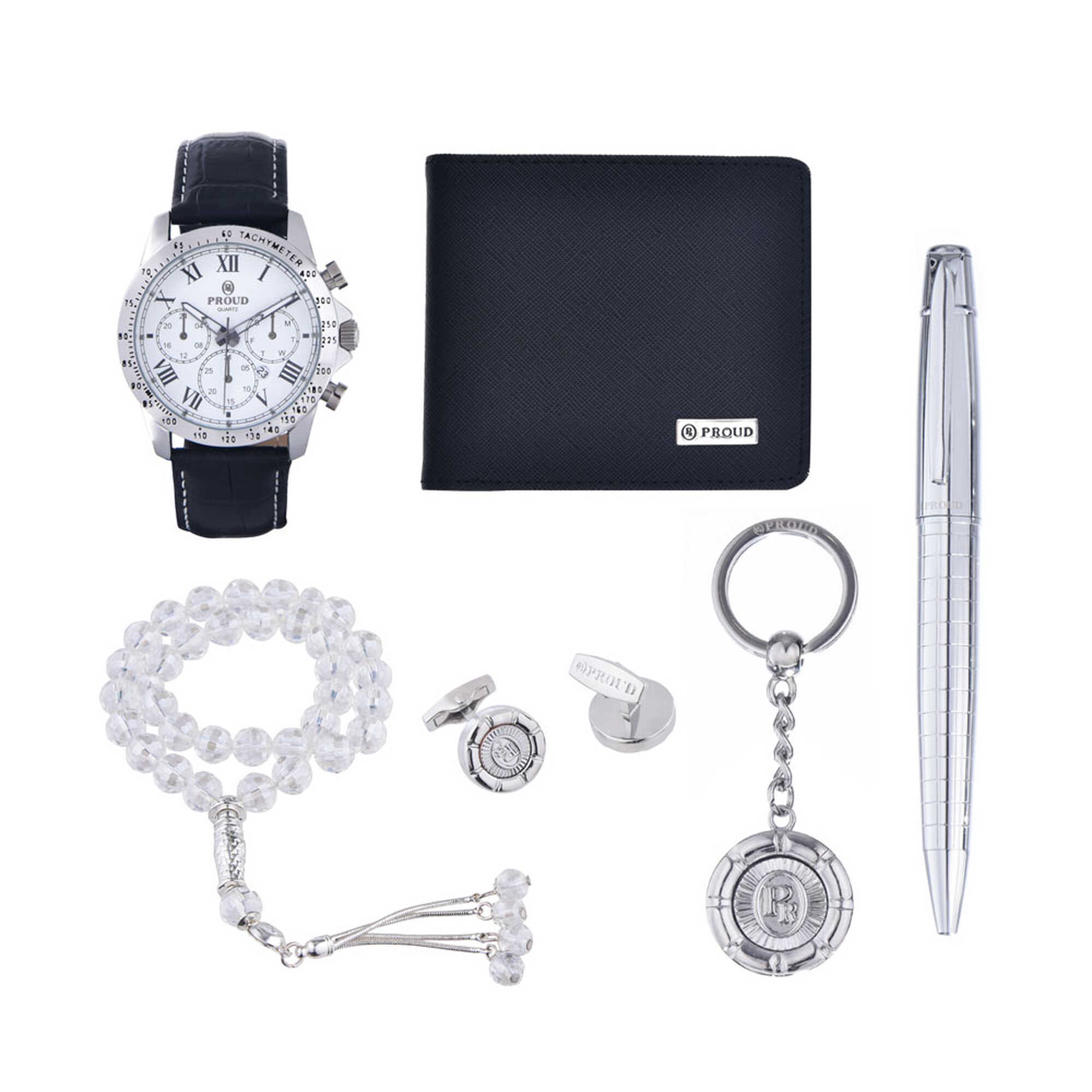 Proud accessories giftset silver 6 pcs.