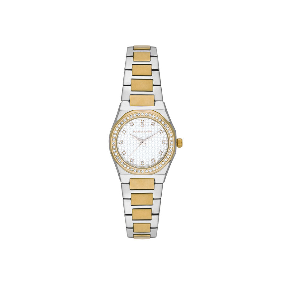 ساعة بابيون BG (S22596S-02-B)SG + علبة