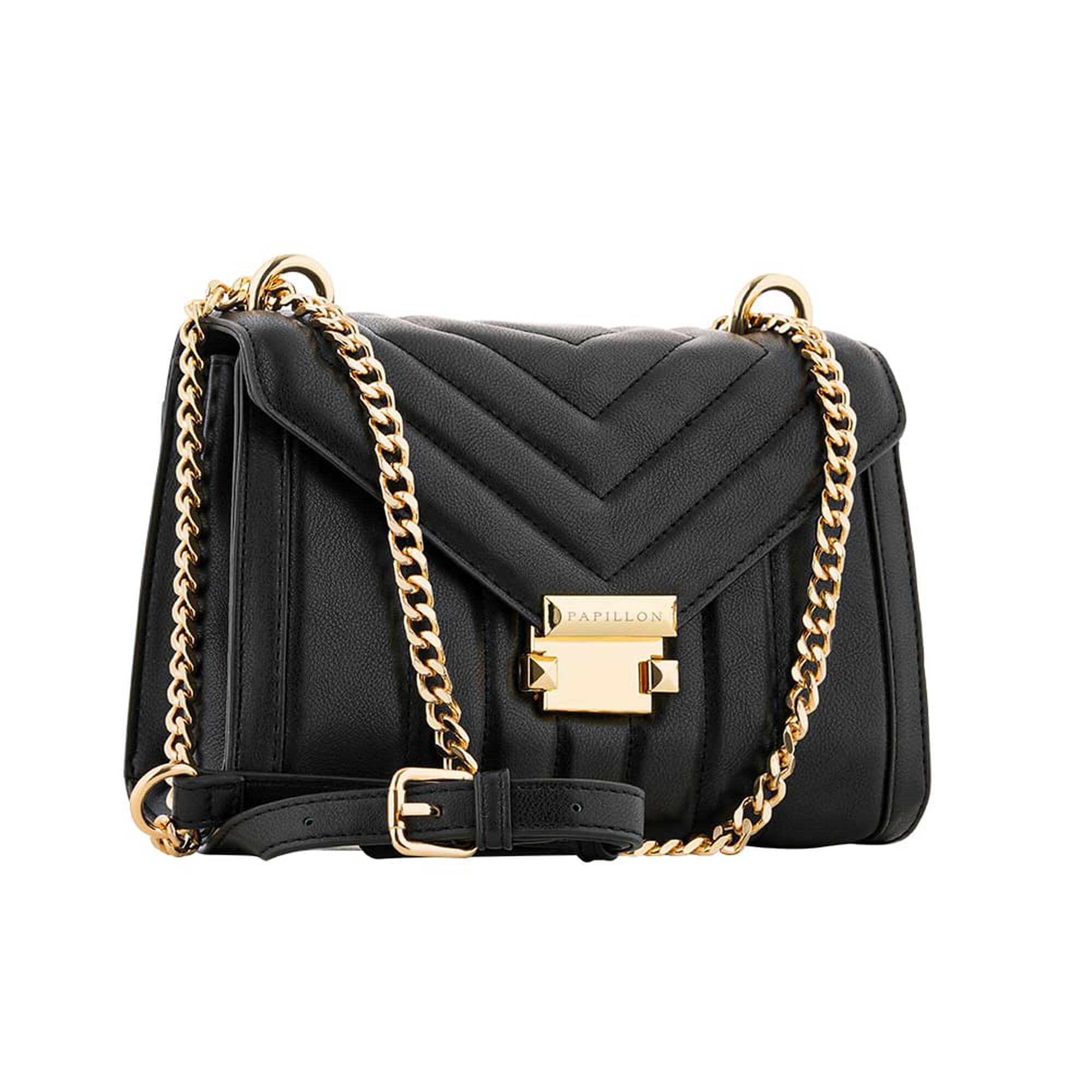 NOR-64760 Black Bow Shoulder Bag