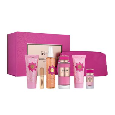 set deraah  private 555  with his bag