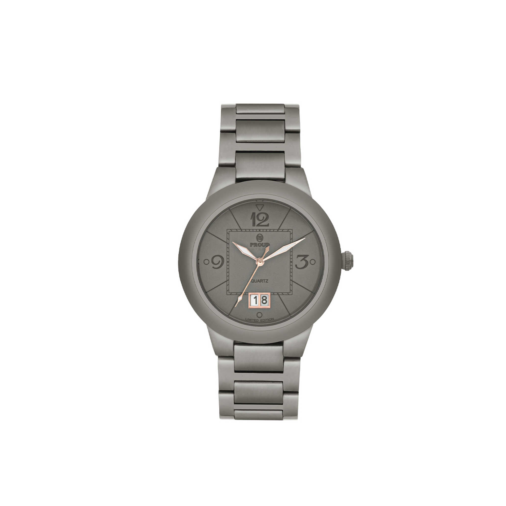 علبة+Y22 UH2-Gray (21PR058)-Dساعة براود أستيل