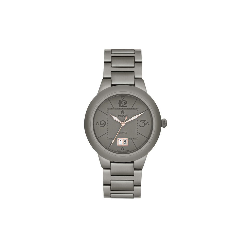 Proud Steel Watch Y22 UH2-Gray (21PR058)-D + Case