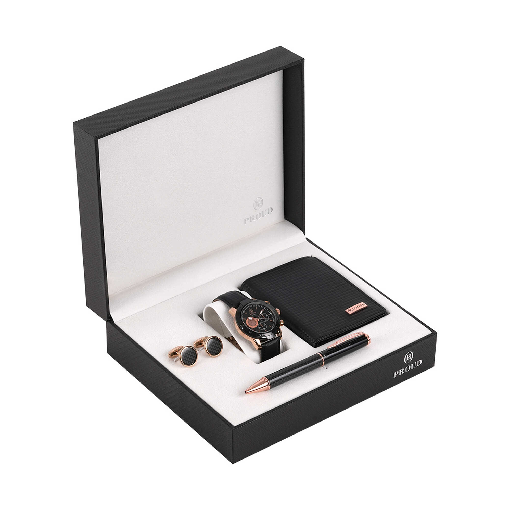 طقم براود اكسسوار روزجولد 4 قطع