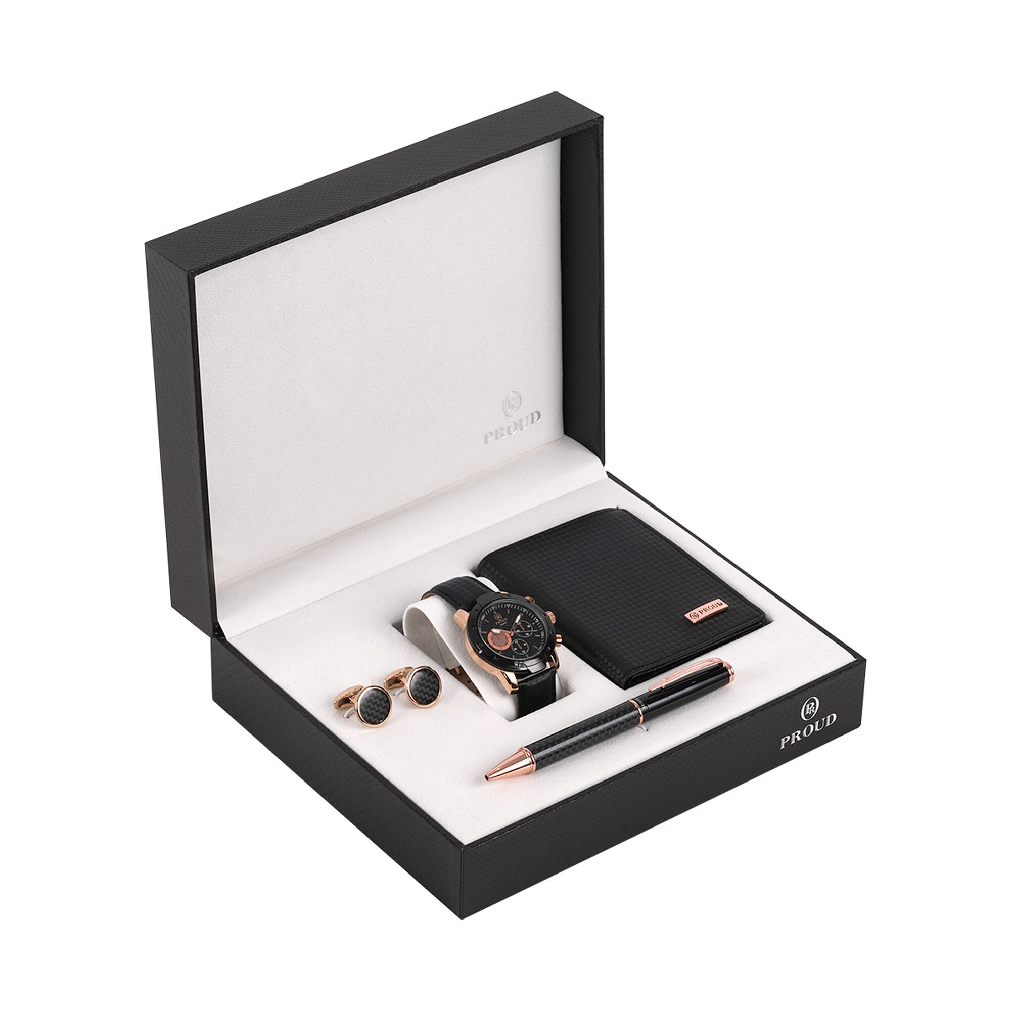 Proud accessories giftset rosegold 4 pcs.