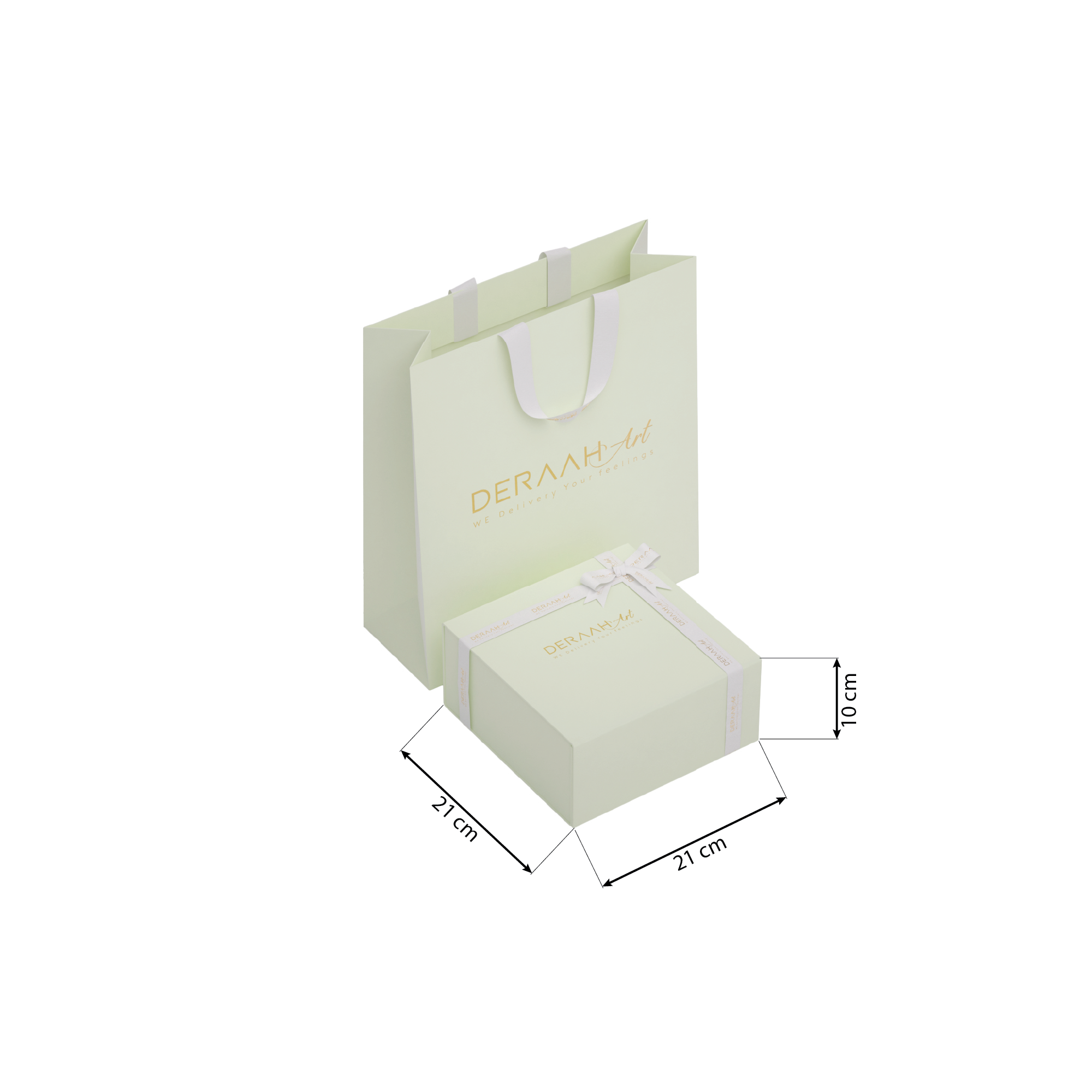 Small art shield packaging set