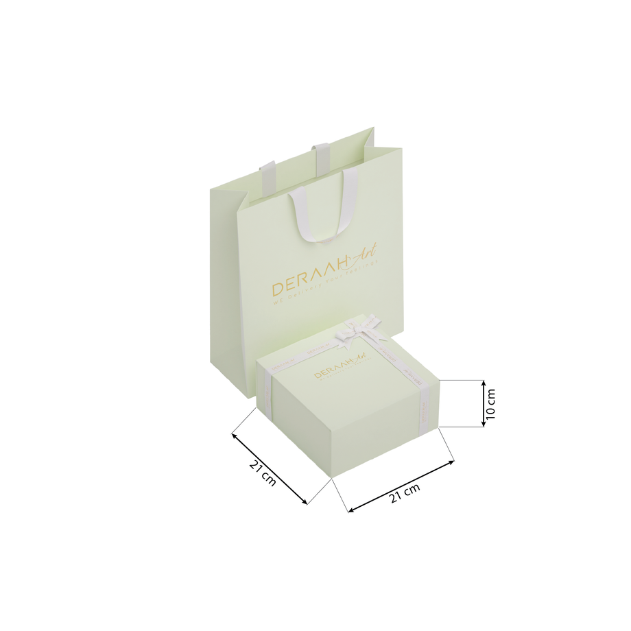 Small art shield packaging set