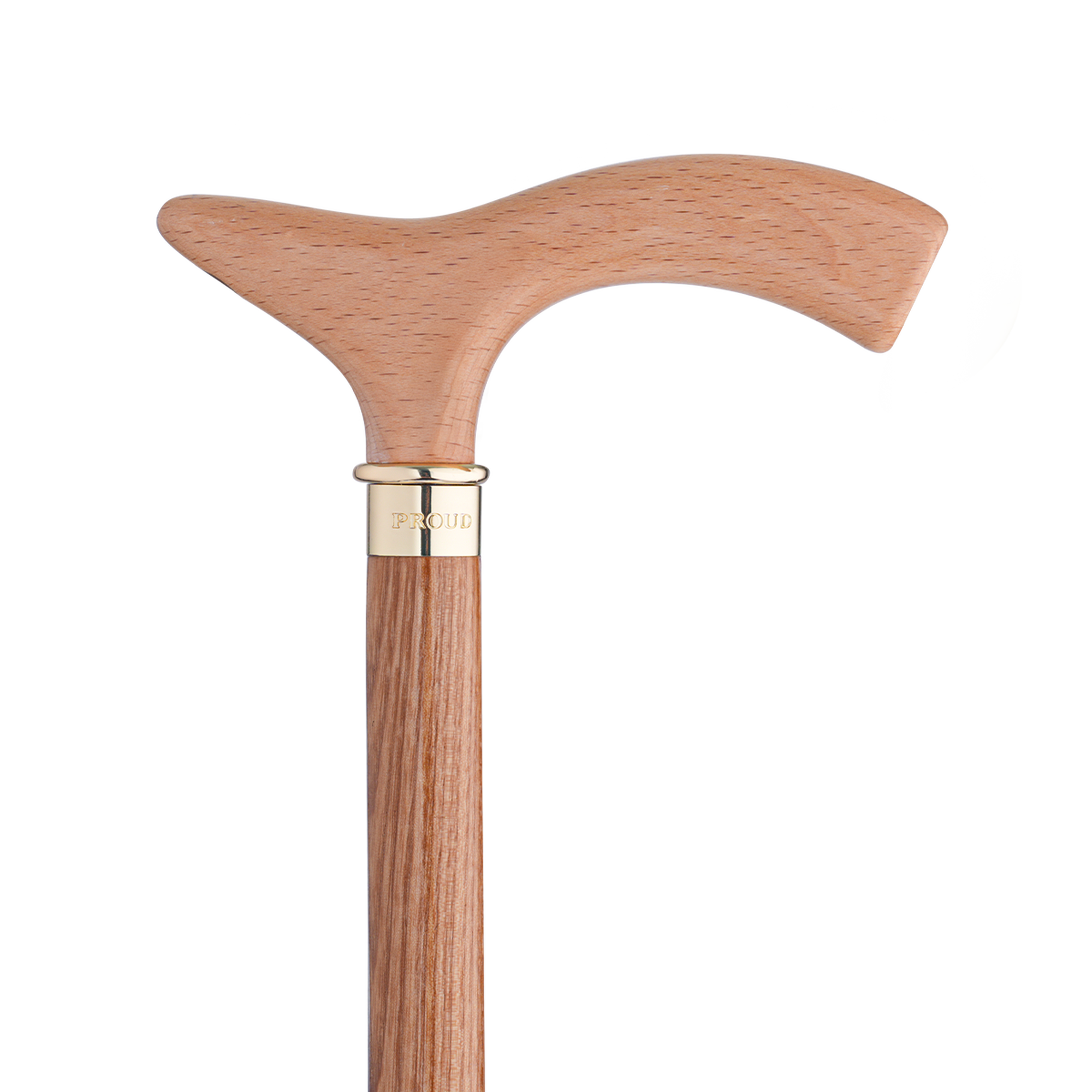 Proud Premium Wood Cane with Wooden Handle Y24-WKS012