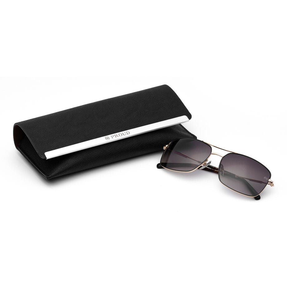 Proud Men's Sunglasses PD002 C.1 59-16 + Box Proud Men's Sunglasses PD002 C.1 59-16 + Box